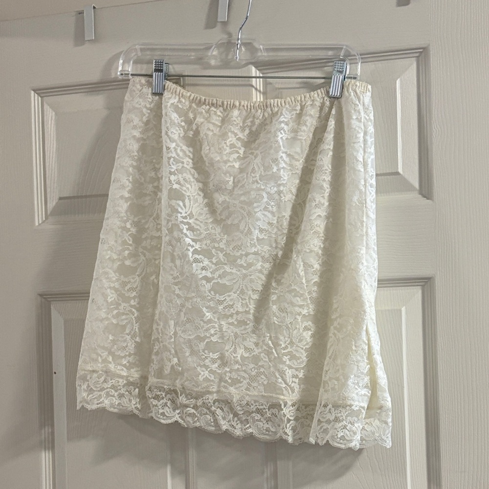 Vintage Olga lace slip